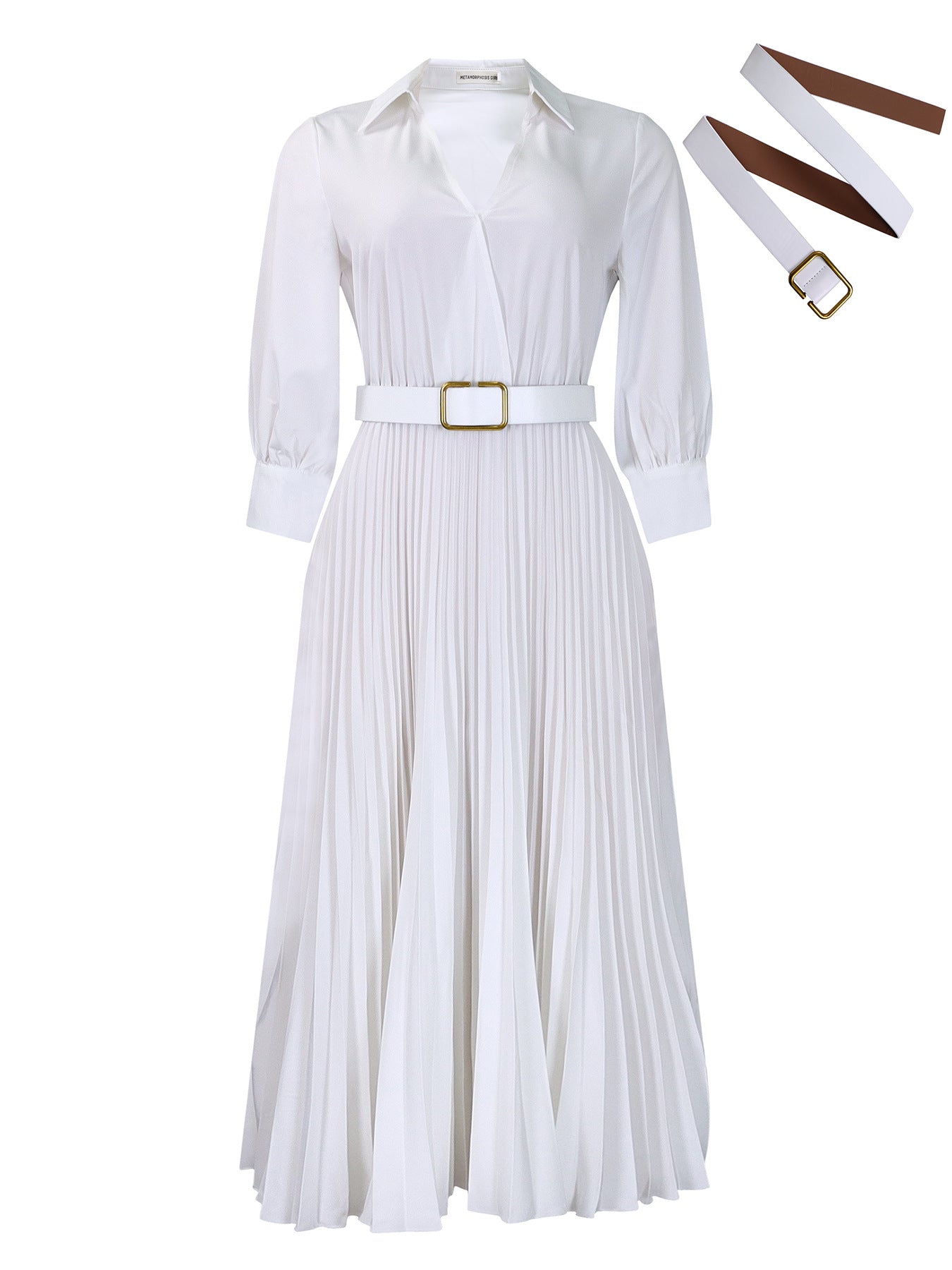 Women's Solid Color Plus Size Dress