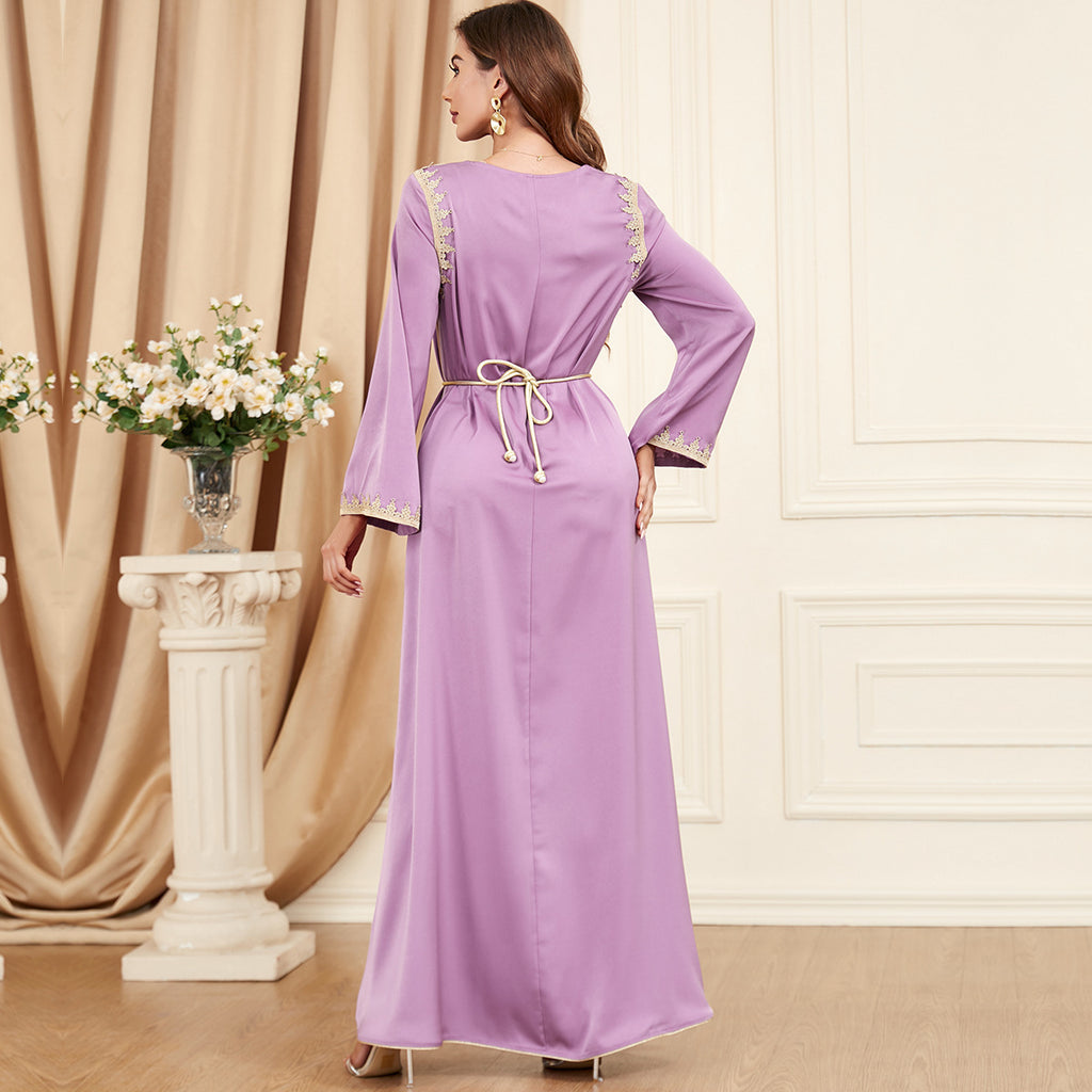 Fashion Spring And Autumn Stitching Women's Clothing Dress