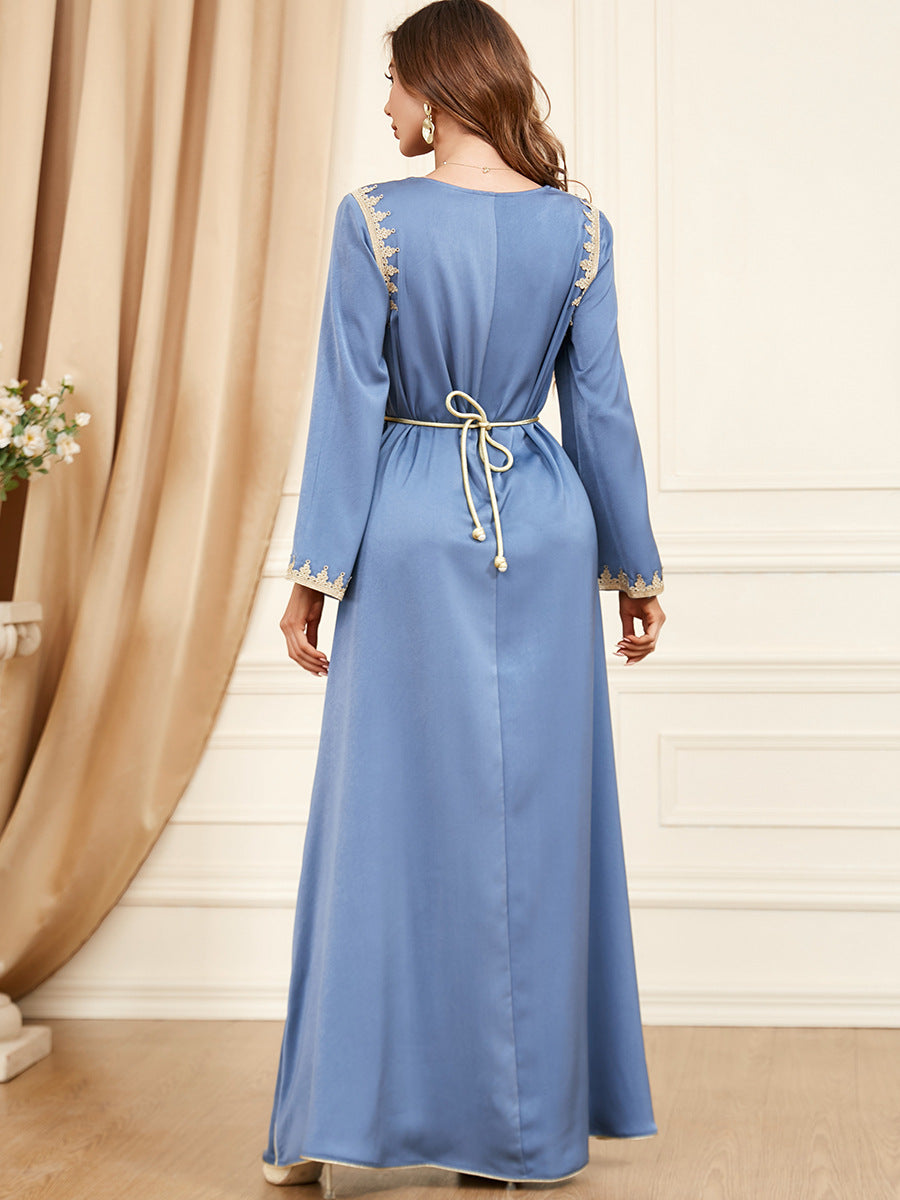 Fashion Spring And Autumn Stitching Women's Clothing Dress