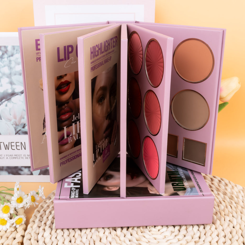 67 Shades Professional Makeup Book Palette - Full Face Makeup Set For Daily & Party Looks