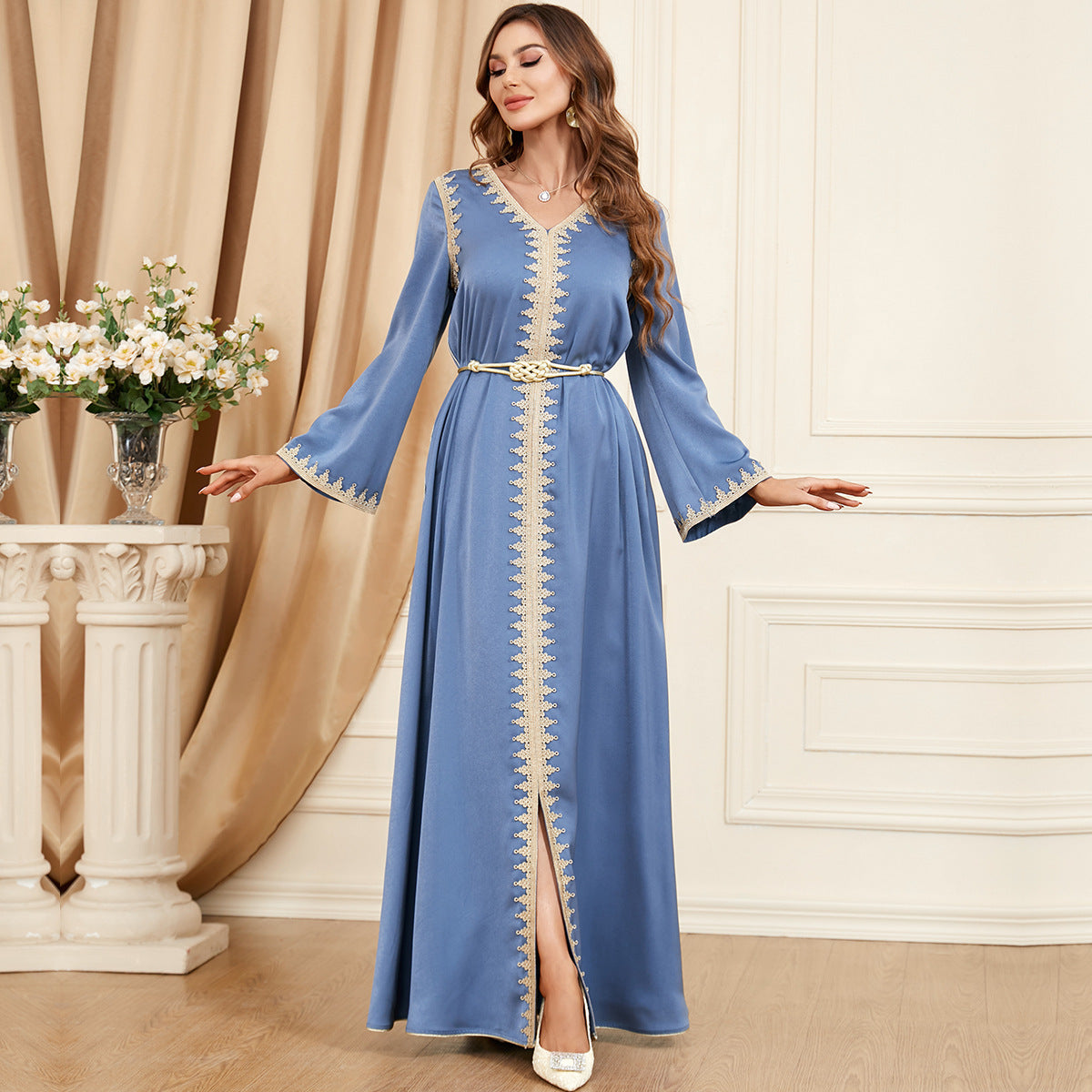 Fashion Spring And Autumn Stitching Women's Clothing Dress