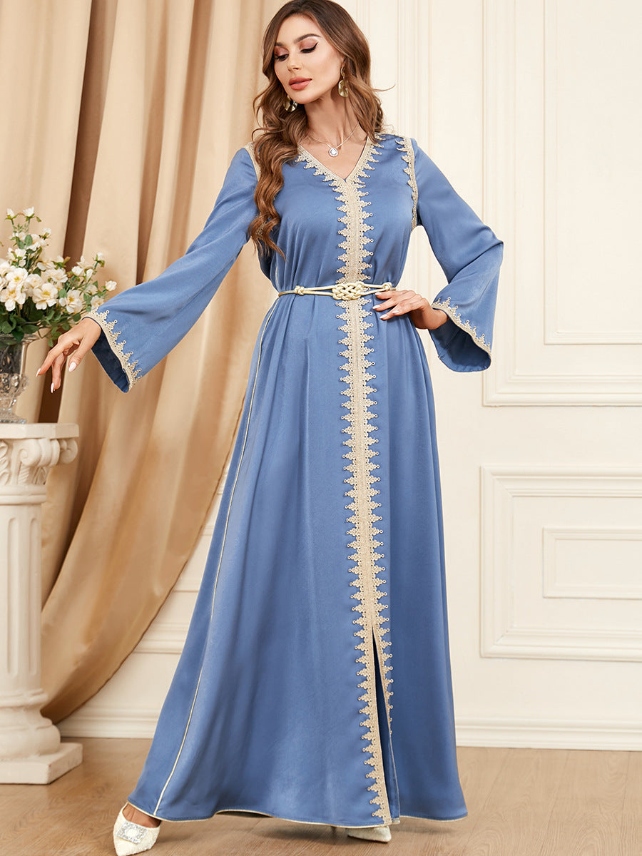 Fashion Spring And Autumn Stitching Women's Clothing Dress