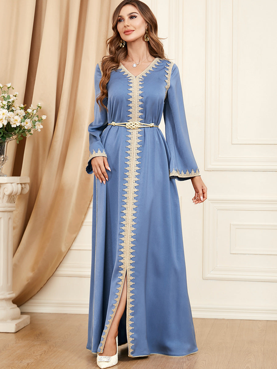Fashion Spring And Autumn Stitching Women's Clothing Dress