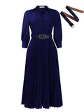 Women's Solid Color Plus Size Dress